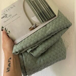 Casaluna Waffle Shower Curtain